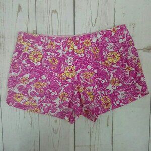 Lilly Pulitzer Pink Print Shorts size 10